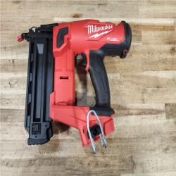 HOUSTON LOCATION - AS-IS (APPEARS LIKE NEW) Milwaukee FUEL 18-Volt Lithium-Ion Brushless Cordless Gen II 18-Gauge Brad Nailer (Tool-Only)