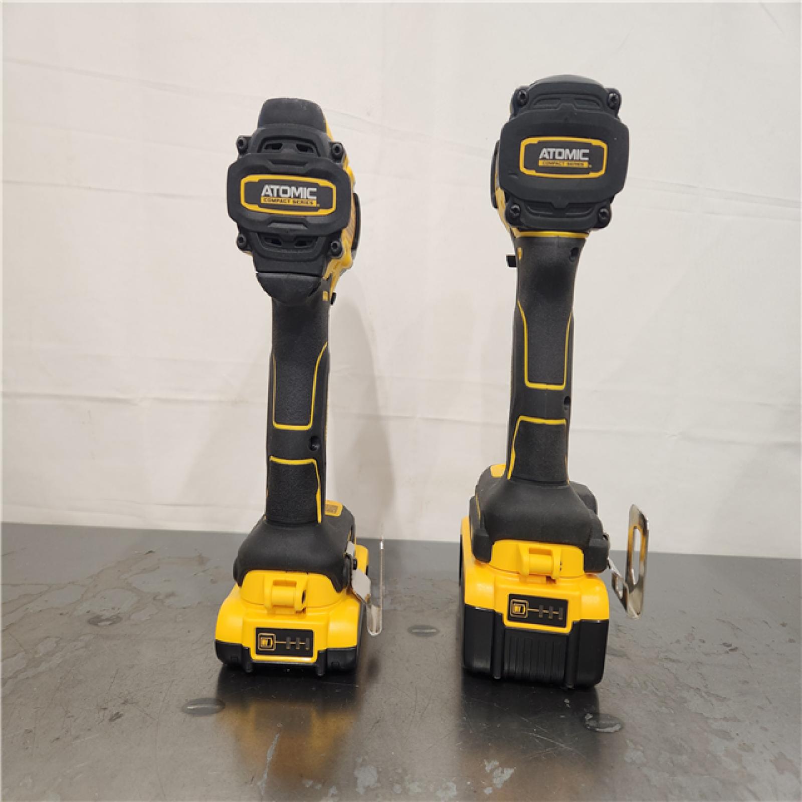 AS-IS- DeWalt 2-Tool Combo Kit W/ (2) BATTERY & CHARGER