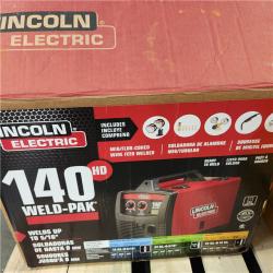 Dallas Location - As-Is Lincoln Electric Weld Pak 140 HD Wire-Feed Welder