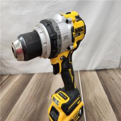AS-IS DEWALT 20V XR Lithium-Ion Cordless Hammer Drill Kit with 8.0 Ah Battery, Charger and Kit Bag