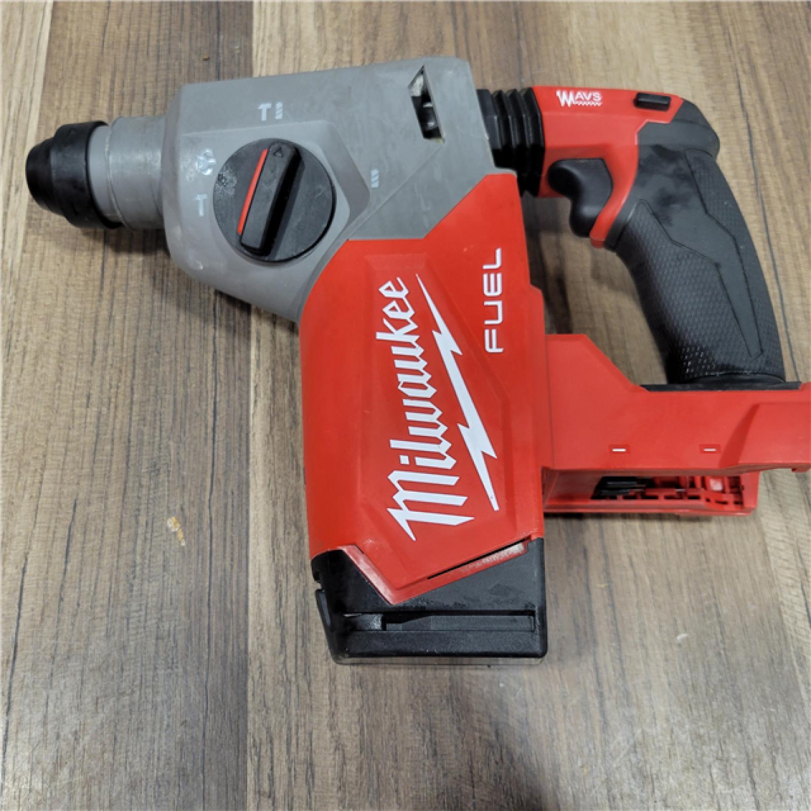 AS-IS Milwaukee 2915-20 M18 FUEL 18-Volt Lithium-Ion Brushless Cordless SDS-Plus 1-1/8 in. Rotary Hammer Drill (Tool-Only)