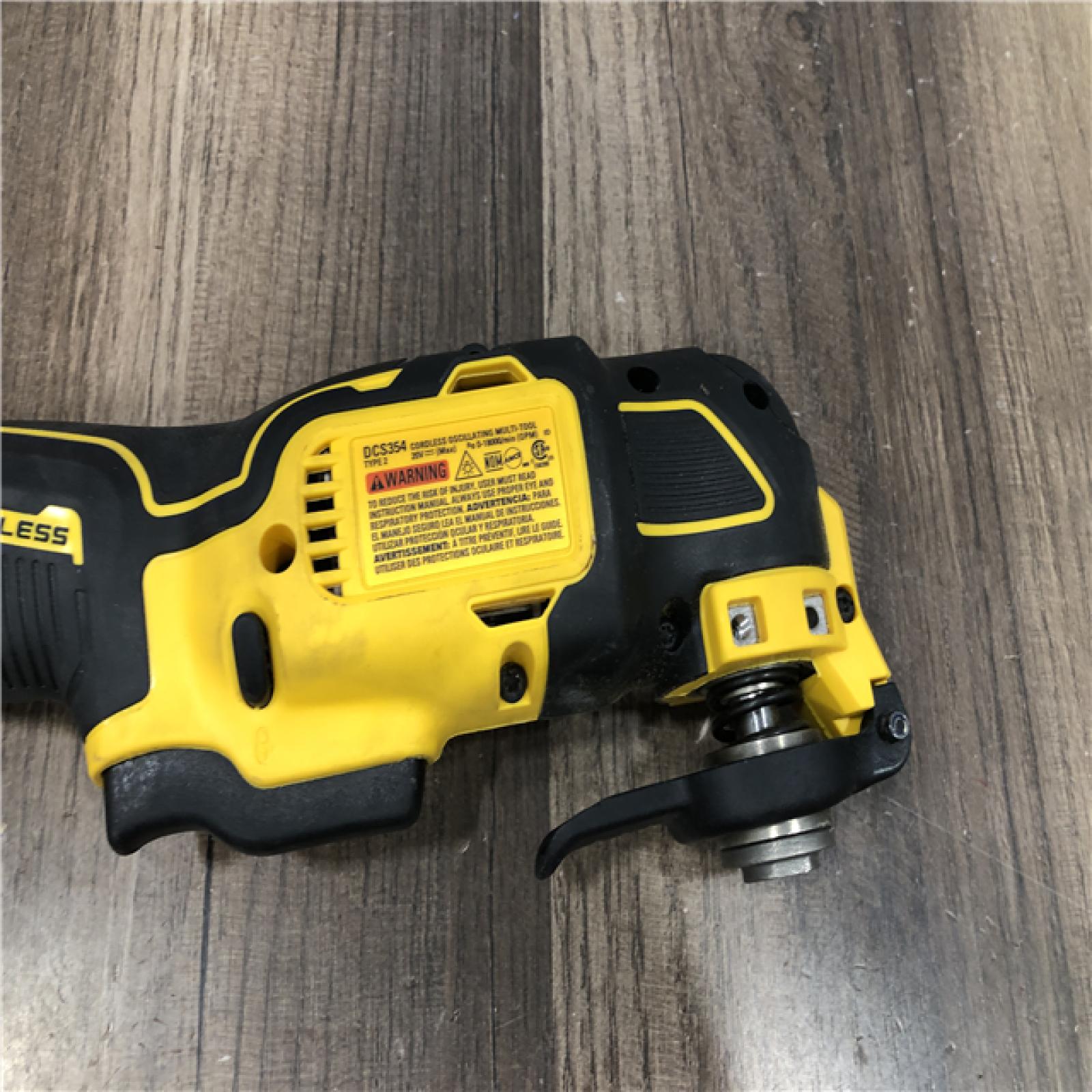 AS-IS DEWALT ATOMIC 20V MAX Cordless Brushless Oscillating Multi Tool (Tool Only)