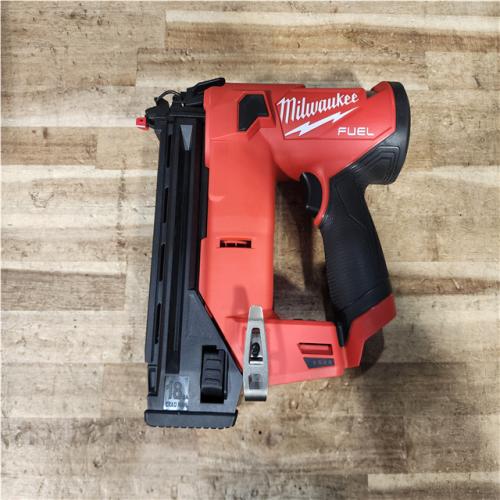 Houston Location AS-IS Milwaukee FUEL 12-Volt Lithium-Ion Brushless Cordless 18-Gauge 1-1/2 in. Compact Brad Nailer (Tool Only)