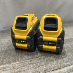 AS-IS DEWALT FLEXVOLT 20V/60V MAX Lithium-Ion 6.0Ah Battery Pack (2 Pack)