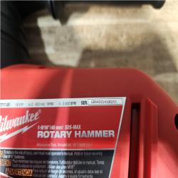 Houston Location AS-IS Milwaukee FUEL 18V Lithium-Ion Brushless Cordless 1-9/16 in. SDS-Max Rotary Hammer (Tool-Only)