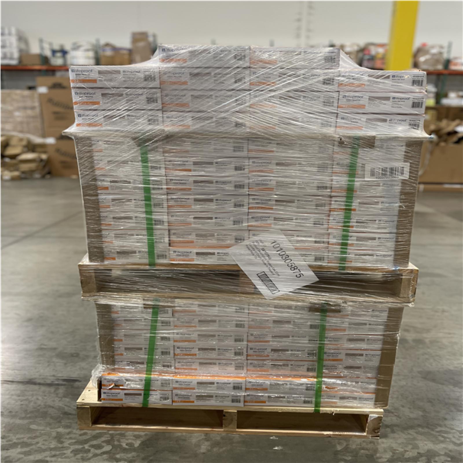 DALLAS LOCATION- LIFEPROOF Walton Oak 22 MIL x 7.1 in. W x 48 in. L Click Lock Waterproof Luxury Flooring (18.7 sqft/Case) (70 UNITS)