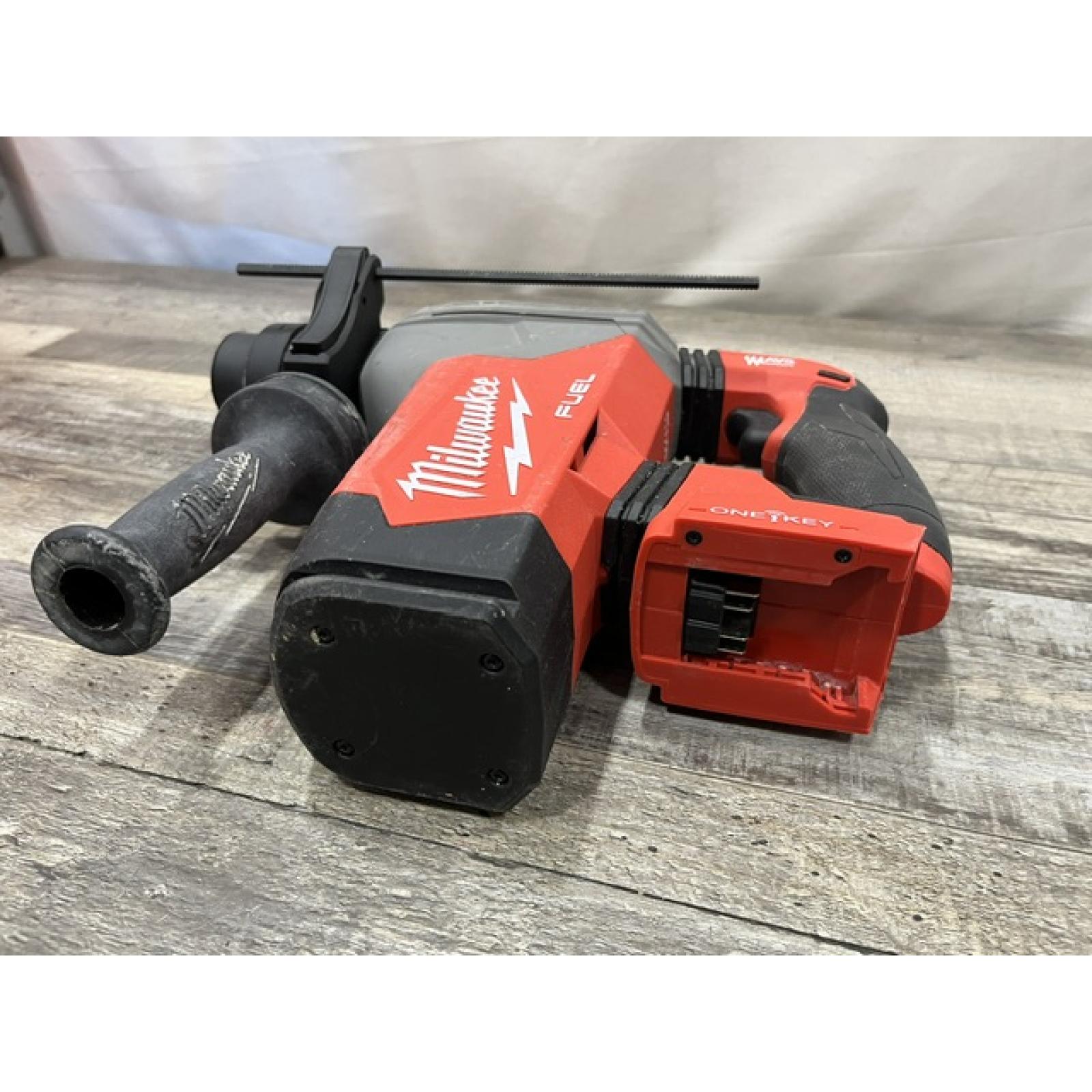 AS-IS Milwaukee FUEL 18V Lithium-Ion Brushless Cordless SDS-Plus 1-1/8 in. Rotary Hammer Drill (Tool-Only)