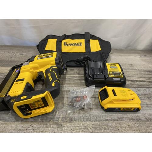 AS-IS DEWALT ATOMIC 20V MAX Lithium Ion Cordless 23 Gauge Pin Nailer Kit