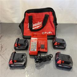 AS-IS - Milwaukee M18 18-Volt Lithium-Ion Compact Battery Pack 2.0Ah (4 Pack) W/ Charger