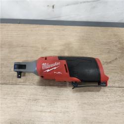 AS-IS- Milwaukee  FUEL 12-Volt Lithium-Ion Brushless Cordless High Speed 3/8 in. Ratchet (Tool-Only)
