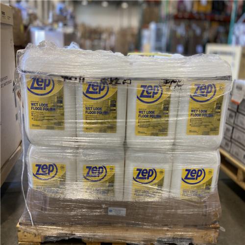 DALLAS LOCATION - ZEP 5-Gallon Wet-Look Floor Polish - (32 UNITS)