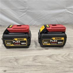 LIKE NEW! - DEWALT FLEXVOLT 20V/60V MAX 6.0Ah Battery Pack (2-Pack)