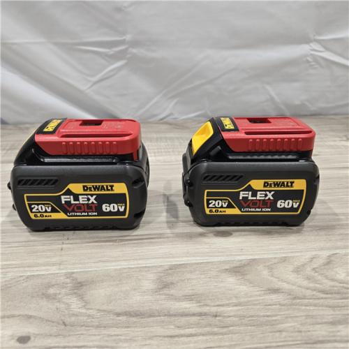 LIKE NEW! - DEWALT FLEXVOLT 20V/60V MAX 6.0Ah Battery Pack (2-Pack)