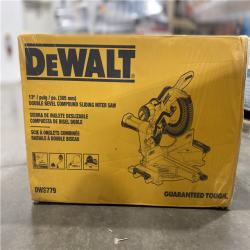NEW- DeWalt 15 Amps 12 in. Corded Dual-Bevel Sliding Compound Miter Saw