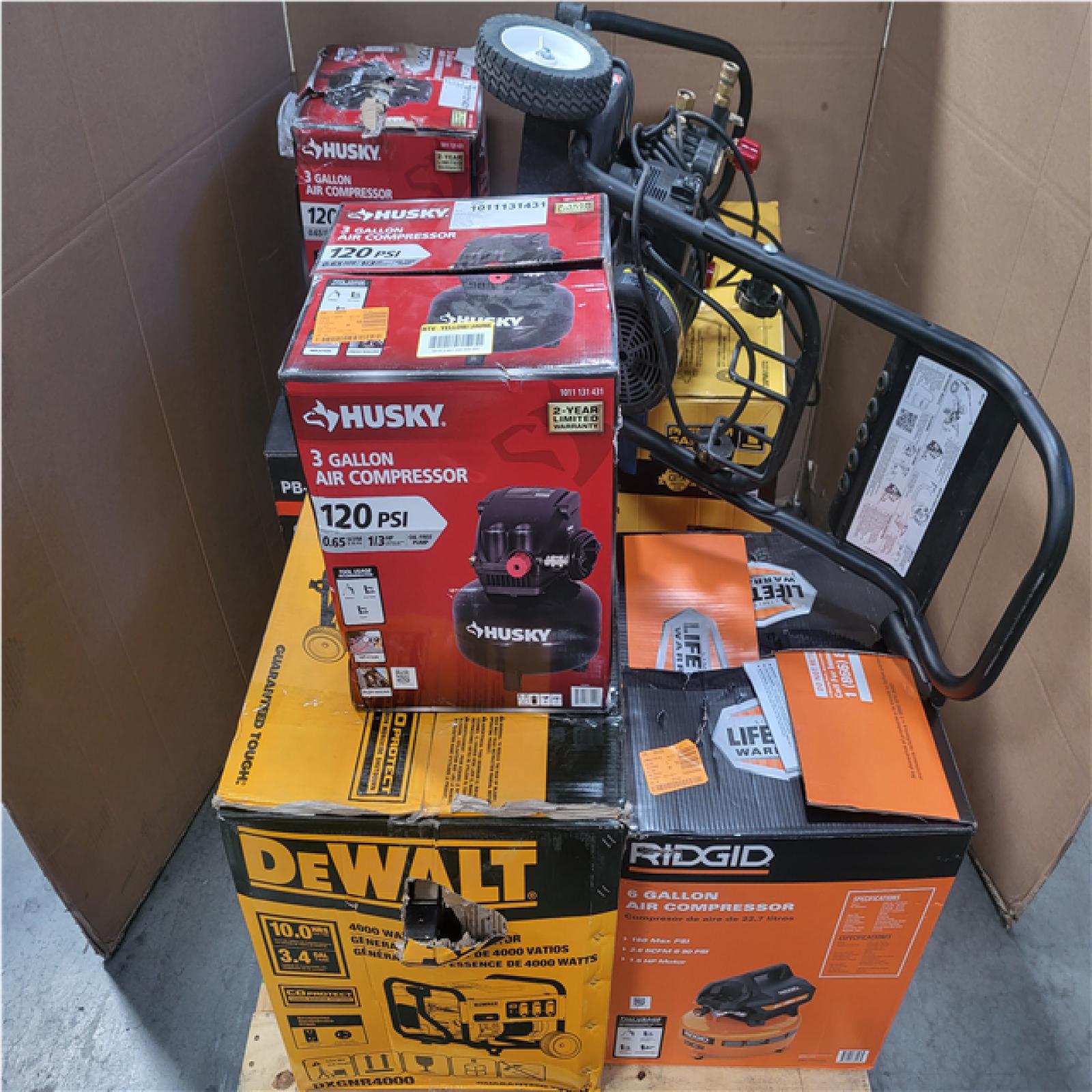 CALIFORNIA AS-IS OUTDOOR POWER EQUIPMENT