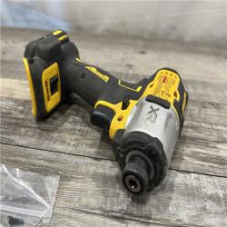AS-IS DEWALT 20-Volt Maximum XR Cordless Brushless 1/4 in. 3-Speed Impact Driver (Tool-Only)