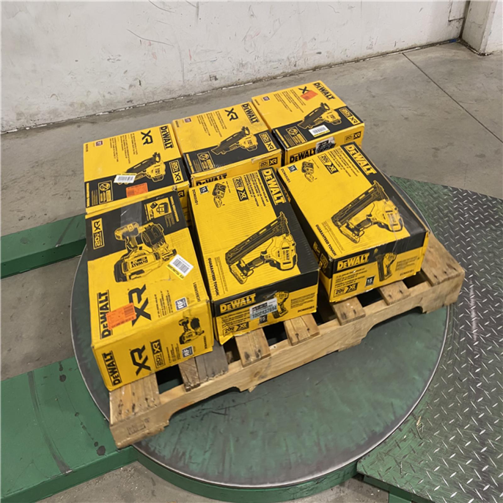 DALLAS LOCATION -AS-IS DEWALT NAILER PALLET -(6 UNITS)