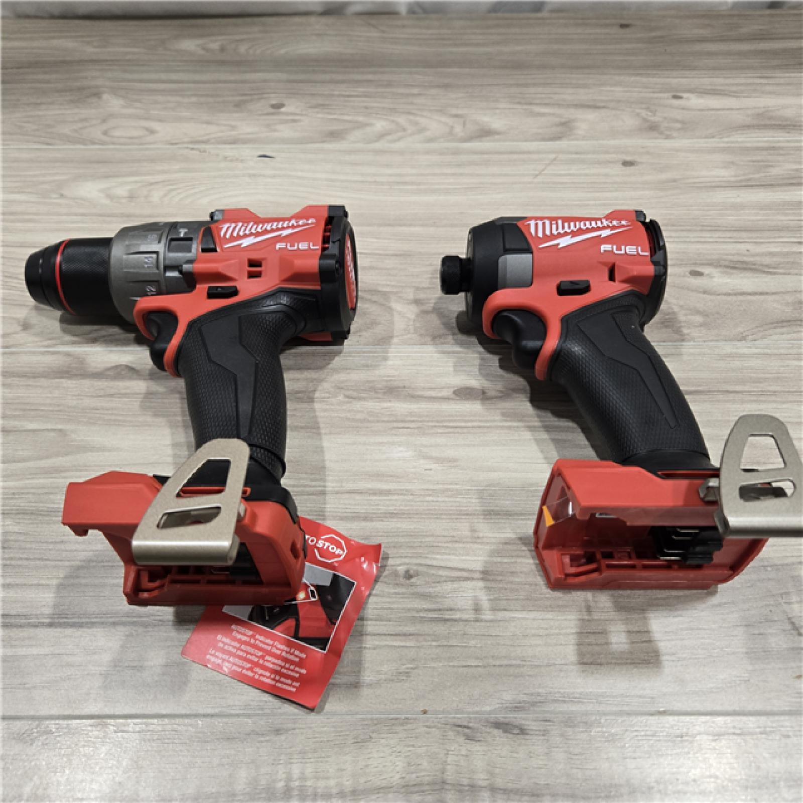 AS-IS MILWAUKEE FUEL 18V Cordless Hammer Drill and Impact Driver Combo Kit