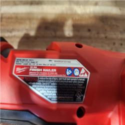 Houston Location AS-IS Milwaukee FUEL 18-Volt Lithium-Ion Brushless Cordless Gen II 16-Gauge Angled Finish Nailer (Tool-Only)