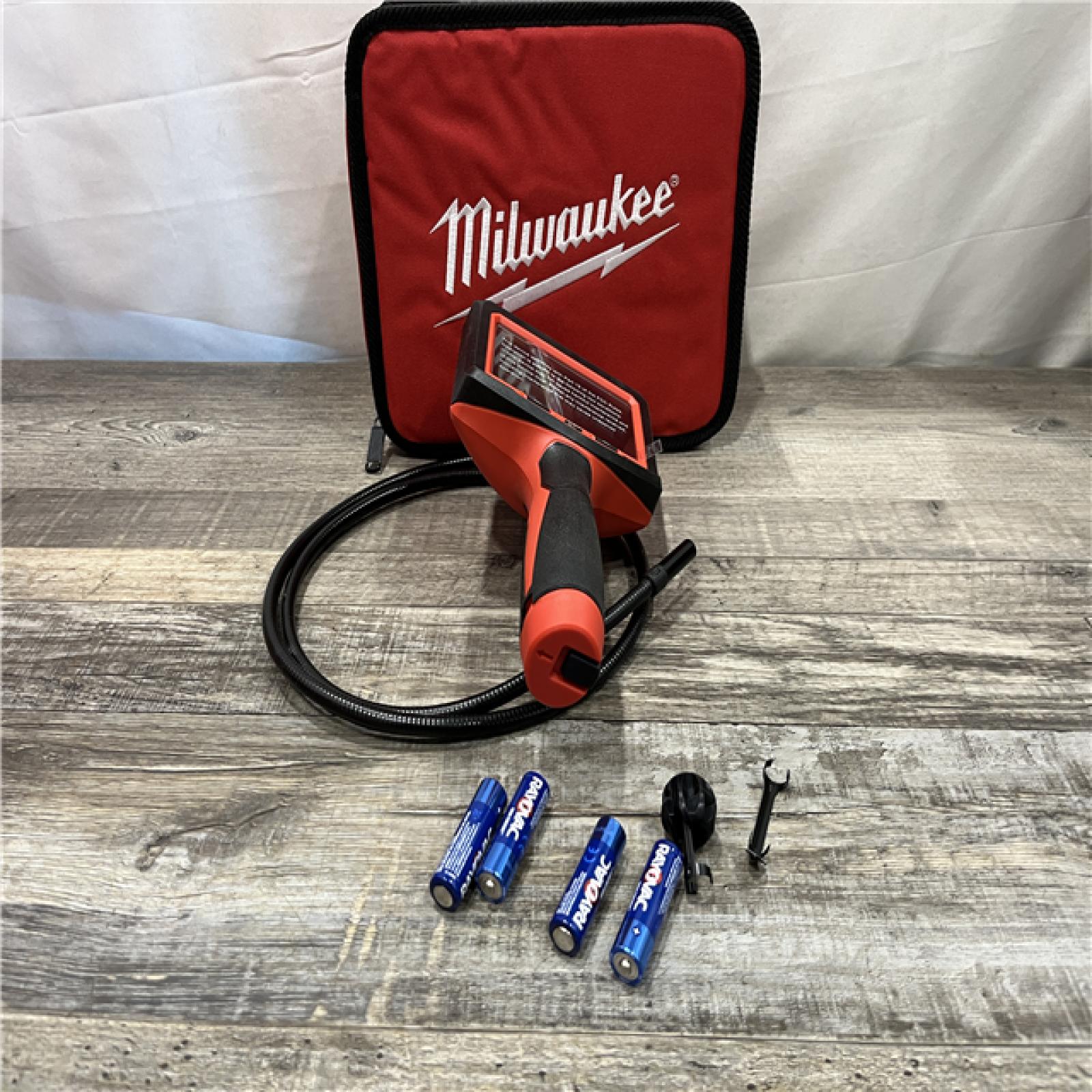 AS-IS Milwaukee M- Spector 4 ft. Inspection Sewer Camera Scope