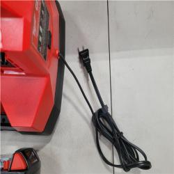 CALIFORNIA AS-IS MILWAUKEE 6-BAY RAPID CHARGER & 4PK BATTERY KIT