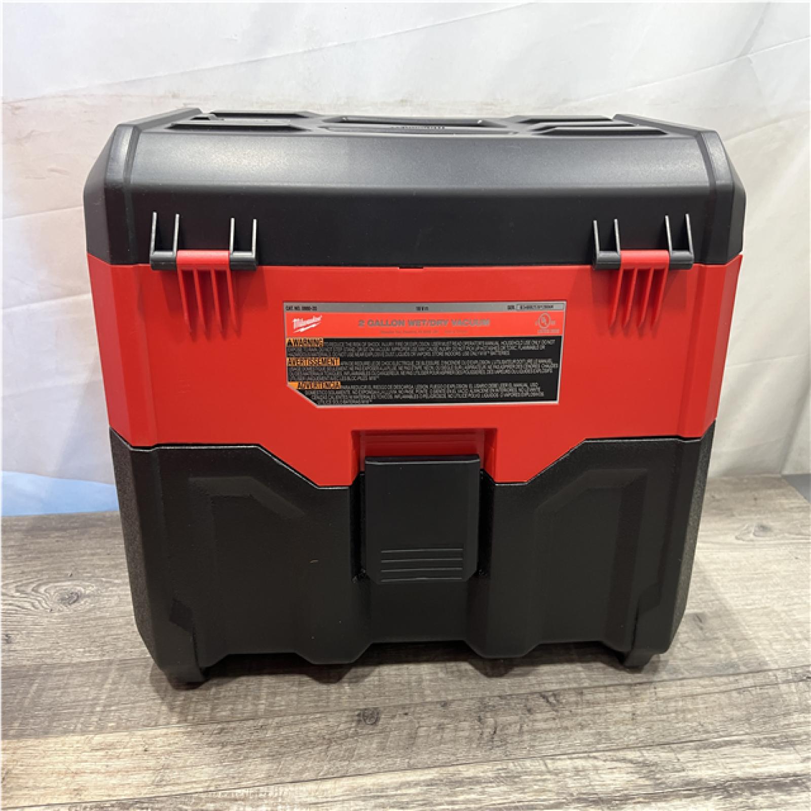 AS-IS Milwaukee 18-Volt 2 Gal. Lithium-Ion Cordless Wet/Dry Vacuum (Vacuum-Only)