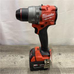 AS-IS Milwaukee FUEL 18V Lithium-Ion Brushless Cordless 1/2 in. Hammer Drill Driver Kit