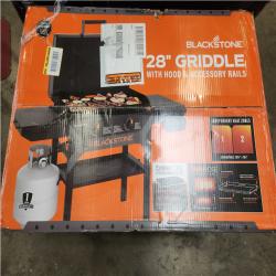 Phoenix NEW Blackstone 2-Burner Propane Outdoor Griddle with Hood in Black