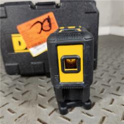 Houston Location - AS-IS DeWalt DW08302CG Green 3 Spot Laser Level - Appears IN NEW Condition