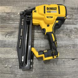AS-IS DEWALT 20V MAX XR 16-Gauge Lithium-Ion Cordless Finish Nailer (Tool Only)