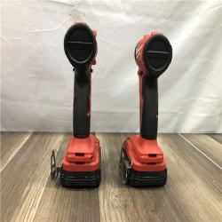 AS-IS Milwaukee M18 18V Lithium-Ion Brushless Cordless Compact Drill/Impact Combo Kit