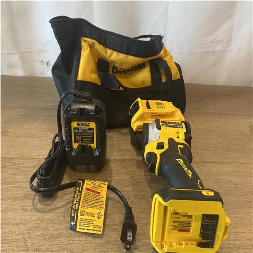 AS-IS DEWALT ATOMIC 20V MAX Lithium-Ion Cordless 1/4 in. Brushless Impact Driver Kit