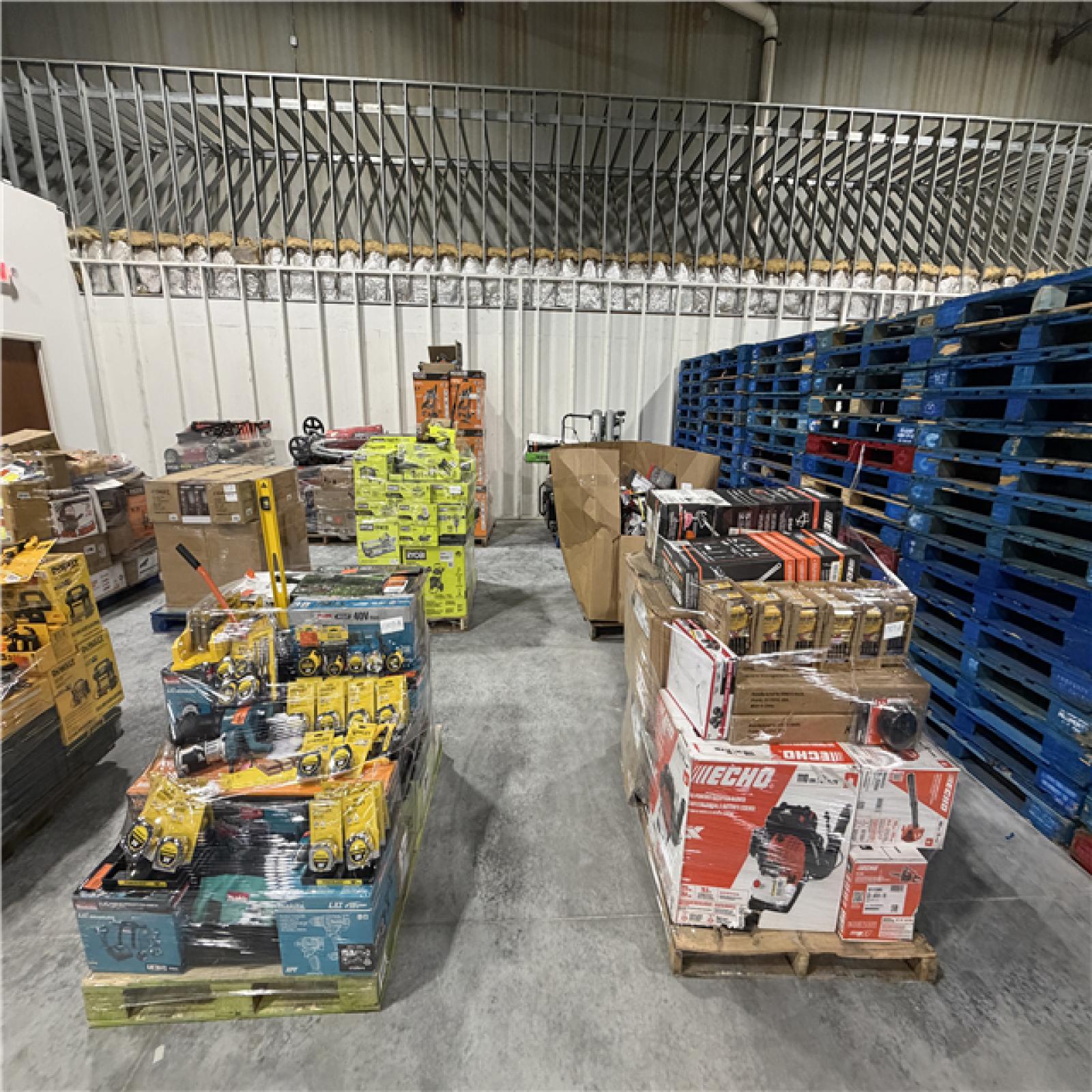 Atlanta Location As-Is Tools and More Partial Truckload (12 Pallets) 1707-A