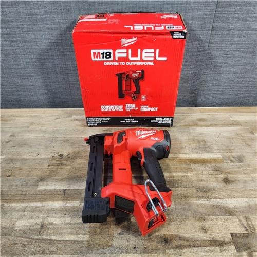 HOUSTON LOCATION - AS-IS MILWAUKEE FUEL 18-Volt Lithium-Ion Brushless Cordless 18-Gauge 1/4 in. Narrow Crown Stapler (Tool-Only)