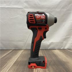 AS-IS Milwaukee M18 18V Lithium-Ion Cordless 1/4 in. Hex Impact Driver (Tool-Only)