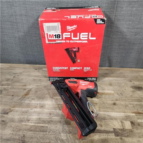HOUSTON LOCATION - AS-IS Milwaukee 2839-20 M18 FUEL 15 Ga. 18 Volt Brushless Angled Finish Nailer (TOOL ONLY)