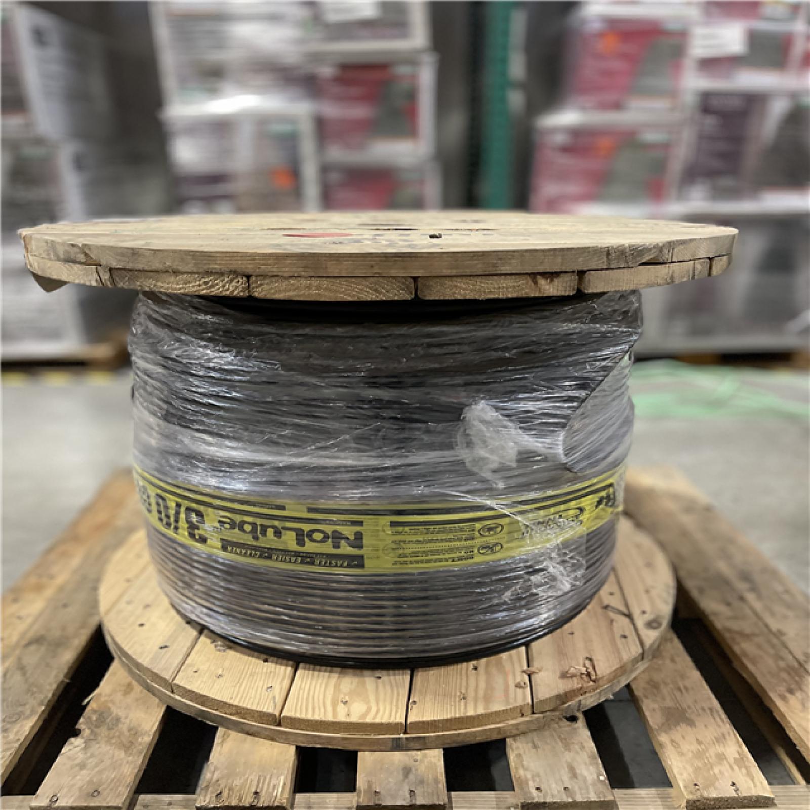 DALLAS LOCATION -  Southwire 2,500 ft. 3 Black Stranded CU SIMpull THHN Wire (SEE NOTES)