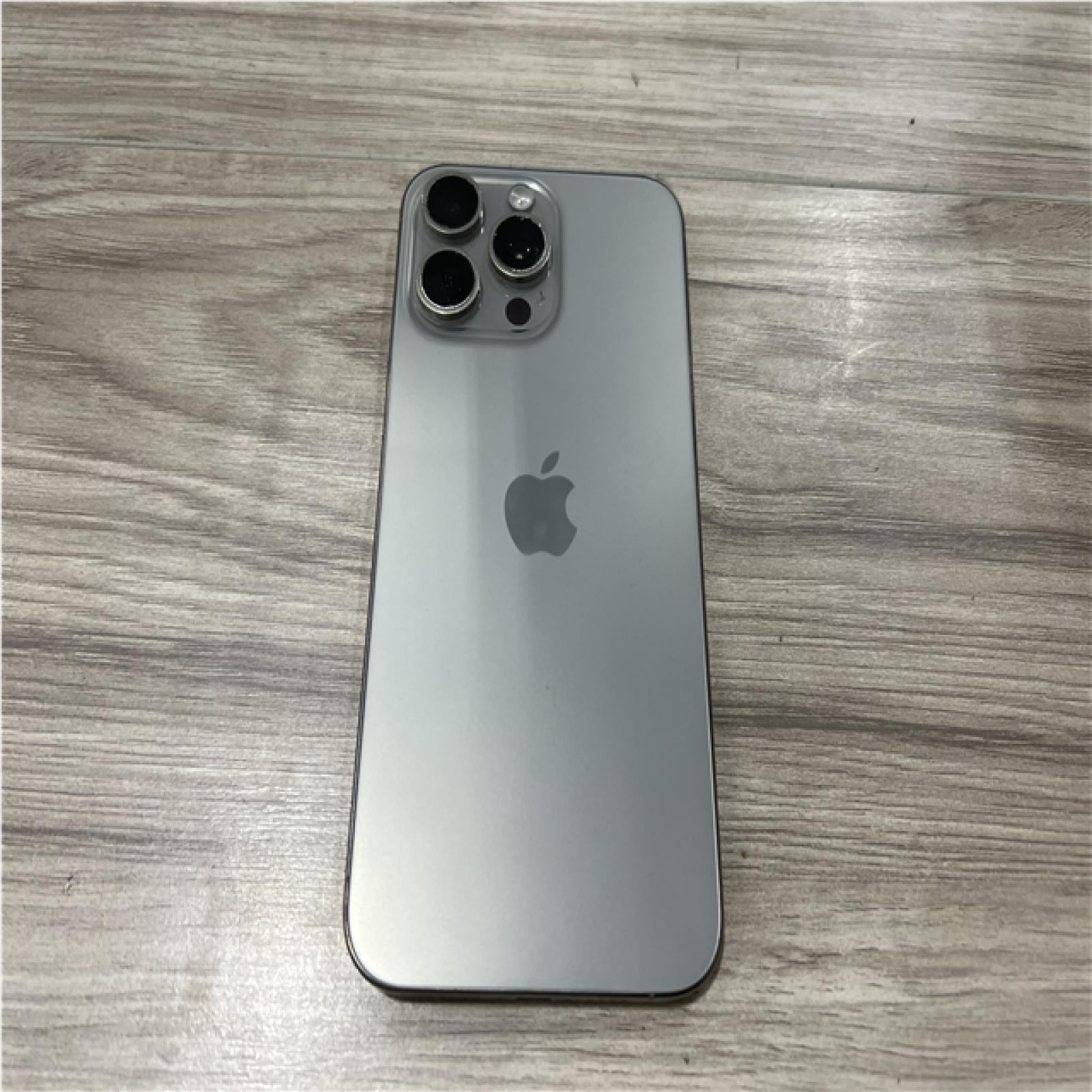 AS-IS iPhone 15 Pro Max (256GB) / MU683LL/A Natural Titanium
