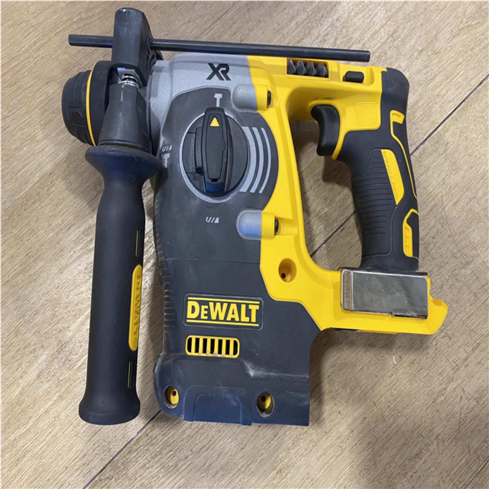AS-IS DEWALT 20V MAX XR Cordless Brushless 1 in. SDS Plus L-Shape Rotary Hammer (Tool Only)