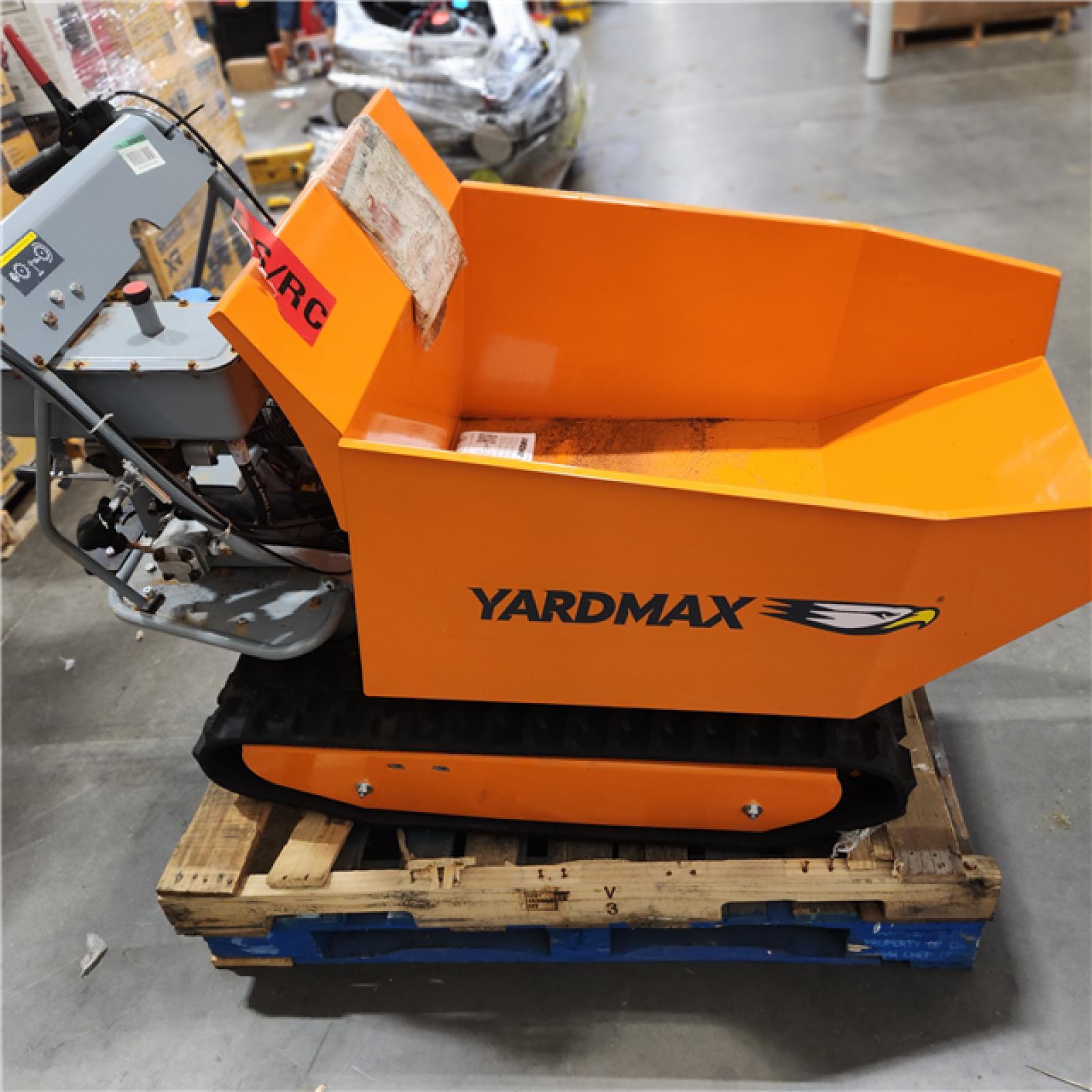 Dallas Location AsIs YARDMAX YD8105 Track Barrow Briggs CR950, 6.5