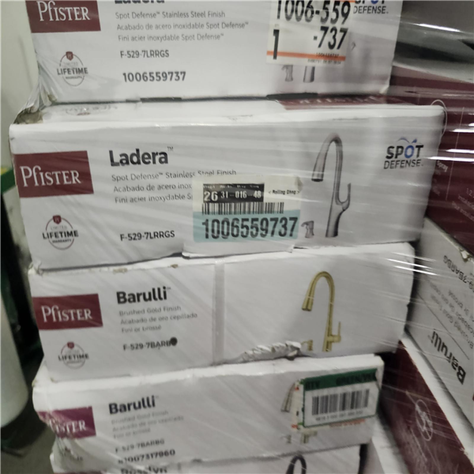 Dallas Location - As-Is Bath & Kitchen Faucets Palllet