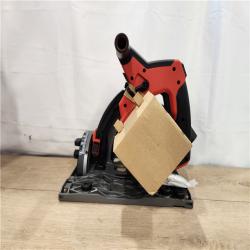 AS-IS- Milwaukee FUEL 18V Lithium-Ion Cordless Brushless 6-1/2 in. Plunge Cut Track Saw (Tool-Only)