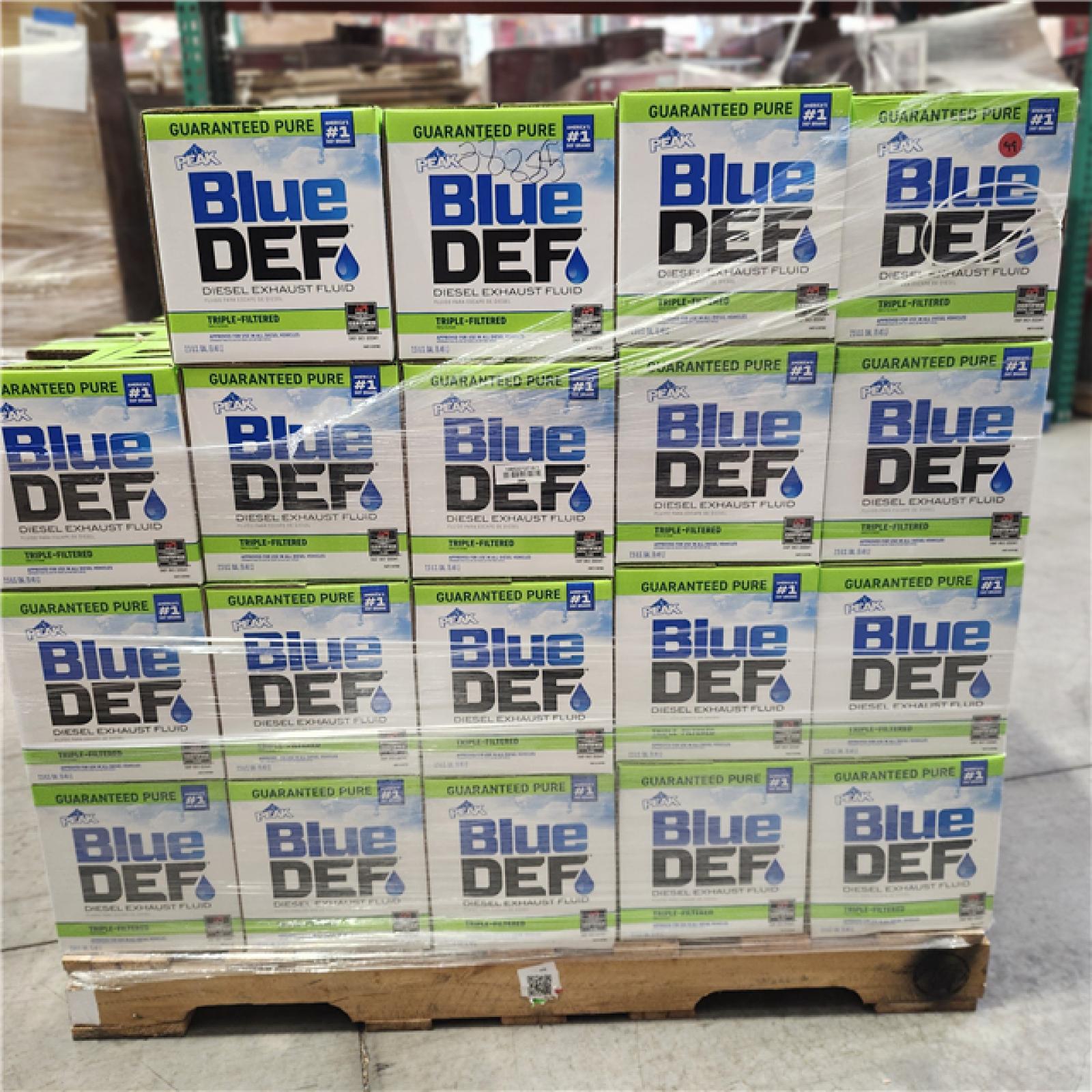 DALLAS LOCATION - BlueDEF 2.5 Gal. Diesel Exhaust Fluid (DEF) PALLET- (76 UNITS)