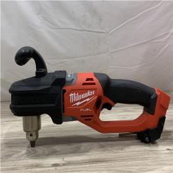 AS-IS Milwaukee FUEL GEN II 18V Lithium-Ion Brushless Cordless 1/2 in. Hole Hawg Right Angle Drill (Tool-Only)