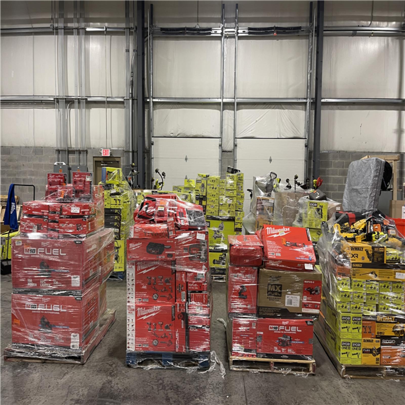 Pittston Location As-Is Power Tools Partial Truckload (14 pallets) 2724-B