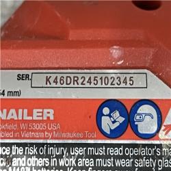 AS-IS Milwaukee FUEL 18-Volt Lithium-Ion Brushless Cordless Gen II 18-Gauge Brad Nailer (Tool-Only)