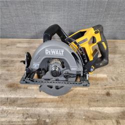 HOUSTON LOCATION - AS-IS DEWALT FLEXVOLT 60V MAX Cordless Brushless 7-1/4 in. Wormdrive Style Circular Saw (Tool Only)