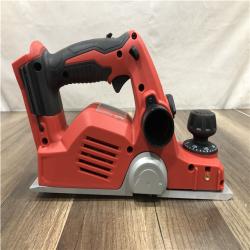 AS-IS Milwaukee 18V Lithium-Ion Cordless 3-1/4 in. Planer (Tool-Only)