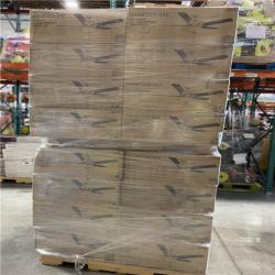DALLAS LOCATION- Hampton Bay Holly Springs Low Profile 52 in. LED Indoor Brushed Nickel Ceiling Fan PALLET -(48 UNITS)