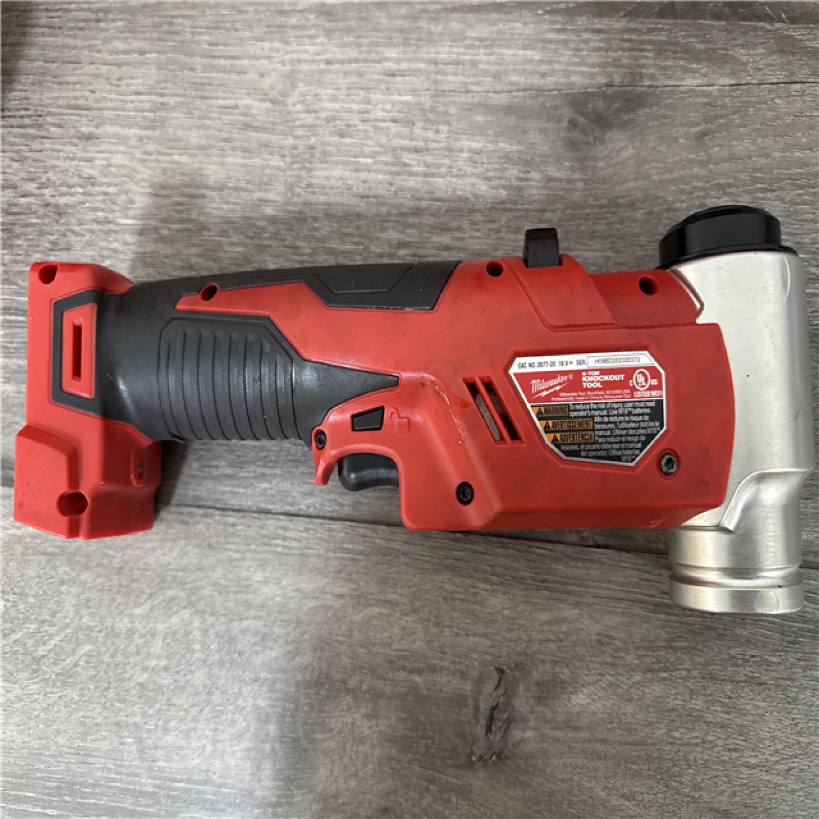 California AS-IS Milwaukee Force Logic M18 6T Knockout Tool (Tool Only)